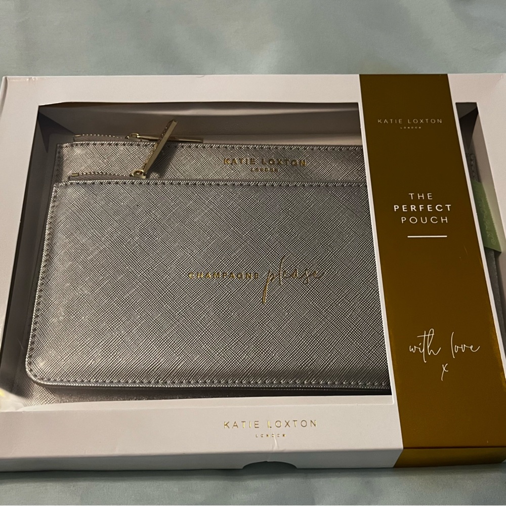 Silver grey Katie Loxton bag set